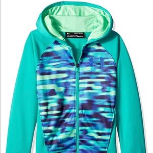 Under Armour Girls Armourfleece Full Zip